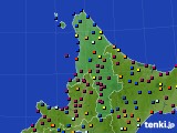 道北のアメダス実況(日照時間)(2023年07月04日)