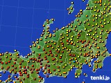 北陸地方のアメダス実況(気温)(2023年07月04日)