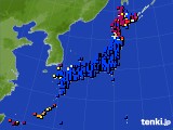 2023年07月05日のアメダス(日照時間)