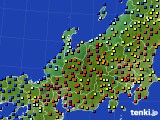 2023年07月07日の北陸地方のアメダス(日照時間)