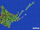 2023年07月07日の道東のアメダス(日照時間)