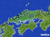 中国地方のアメダス実況(降水量)(2023年07月08日)