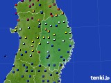 2023年07月08日の岩手県のアメダス(日照時間)
