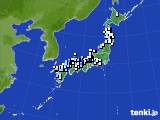 アメダス実況(降水量)(2023年07月09日)