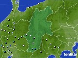 長野県のアメダス実況(降水量)(2023年07月09日)