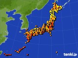 アメダス実況(気温)(2023年07月09日)
