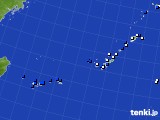 沖縄地方のアメダス実況(風向・風速)(2023年07月09日)
