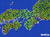 2023年07月10日の近畿地方のアメダス(日照時間)
