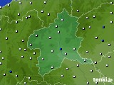 群馬県のアメダス実況(風向・風速)(2023年07月12日)