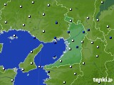 大阪府のアメダス実況(風向・風速)(2023年07月12日)