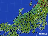 2023年07月13日の北陸地方のアメダス(日照時間)