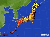 アメダス実況(気温)(2023年07月13日)