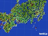 東海地方のアメダス実況(日照時間)(2023年07月15日)