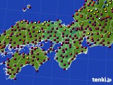 近畿地方のアメダス実況(日照時間)(2023年07月16日)