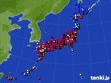 2023年07月17日のアメダス(日照時間)
