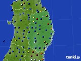 2023年07月17日の岩手県のアメダス(日照時間)