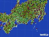 東海地方のアメダス実況(日照時間)(2023年07月18日)