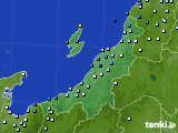 新潟県のアメダス実況(降水量)(2023年07月19日)
