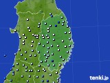 2023年07月19日の岩手県のアメダス(降水量)