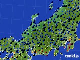 2023年07月19日の北陸地方のアメダス(日照時間)