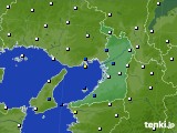 大阪府のアメダス実況(風向・風速)(2023年07月19日)