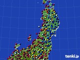 東北地方のアメダス実況(日照時間)(2023年07月20日)