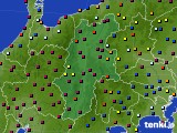 長野県のアメダス実況(日照時間)(2023年07月20日)
