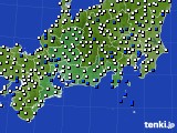 東海地方のアメダス実況(風向・風速)(2023年07月20日)