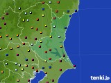 茨城県のアメダス実況(日照時間)(2023年07月21日)