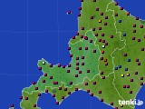 道央のアメダス実況(日照時間)(2023年07月21日)