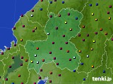 岐阜県のアメダス実況(日照時間)(2023年07月21日)