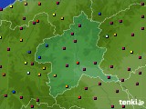 群馬県のアメダス実況(日照時間)(2023年07月23日)