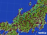 2023年07月24日の北陸地方のアメダス(日照時間)