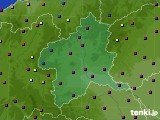 群馬県のアメダス実況(日照時間)(2023年07月24日)