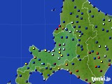 2023年07月25日の道央のアメダス(日照時間)