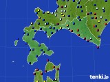 道南のアメダス実況(日照時間)(2023年07月25日)