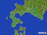 道南のアメダス実況(気温)(2023年07月25日)
