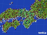 2023年07月26日の近畿地方のアメダス(日照時間)