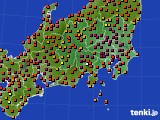 2023年07月26日の関東・甲信地方のアメダス(気温)