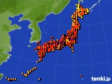 アメダス実況(気温)(2023年07月27日)