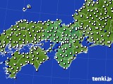 近畿地方のアメダス実況(風向・風速)(2023年07月28日)