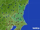 茨城県のアメダス実況(日照時間)(2023年07月31日)