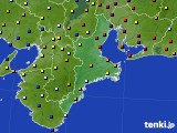 三重県のアメダス実況(日照時間)(2023年07月31日)