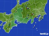 東海地方のアメダス実況(降水量)(2023年08月01日)