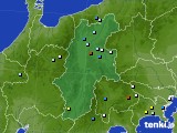 長野県のアメダス実況(降水量)(2023年08月01日)
