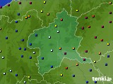 群馬県のアメダス実況(日照時間)(2023年08月01日)