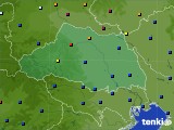 埼玉県のアメダス実況(日照時間)(2023年08月01日)