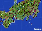 東海地方のアメダス実況(日照時間)(2023年08月02日)