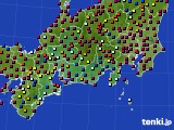 東海地方のアメダス実況(日照時間)(2023年08月03日)