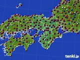 2023年08月04日の近畿地方のアメダス(日照時間)
